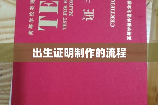 兴平出生证明制作的流程