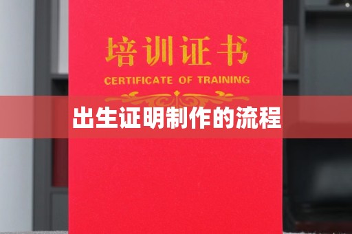 兴平出生证明制作的流程
