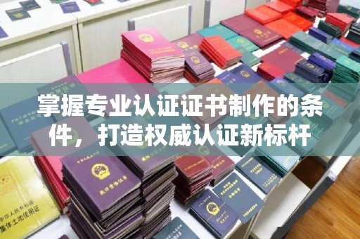 兴平掌握专业认证证书制作的条件，打造权威认证新标杆