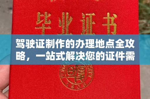 兴平驾驶证制作的办理地点全攻略，一站式解决您的证件需求