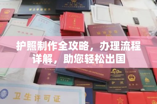 兴平护照制作全攻略，办理流程详解，助您轻松出国